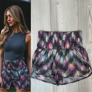 Free People The Way Home Shorts, Euphoria Print Size Medium